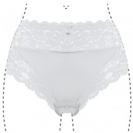 J&C Underwear Dames Slip 805 5-Pack Wit