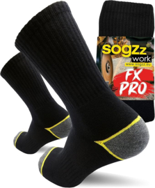 SOGZz werksokken FXpro 4 paar zwart