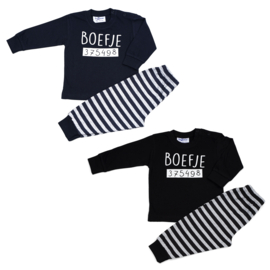 Fun2wear Pyjama Boefje Zwart