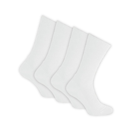 Naft Medische Sokken / Diabetes Sokken 4-pack Wit