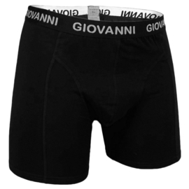 Giovanni Heren Boxershort Strak Zwart/Wit