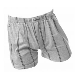 Fun2wear Wijde Boxershort Streep Grijs