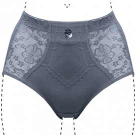 J&C Underwear Dames Tailleslip Licht Corrigerend 201 Grijs