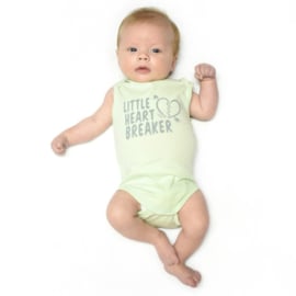 Fun2wear Romper Little Heartbreaker Groen