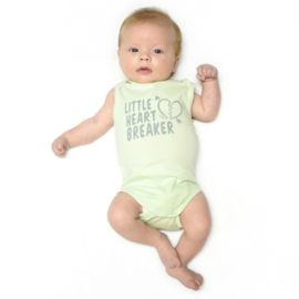 Fun2wear Romper Little Heartbreaker Groen