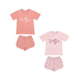 Fun2wear Shortama DOTJE Licht roze