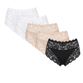 J&C Underwear dames slip 805 5-pack multicolor