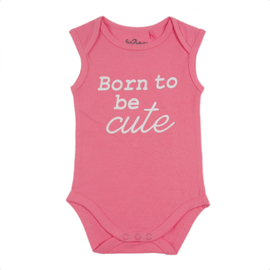 Fun2wear Romper Born To Be Cute Roze