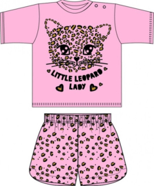 Fun2wear Shortama LEOPARD LADY Licht Roze