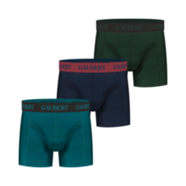 Gaubert Heren Boxershort Bamboe Premium 3-pack BMSET-011