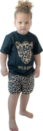 Fun2wear Shortama WILD CHILD Zwart