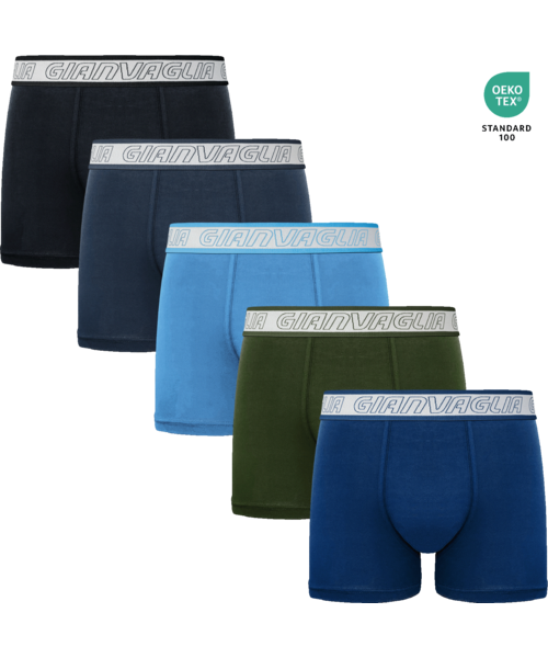 Gianvaglia Katoenen Heren Boxershort 5-pack GVG-5013
