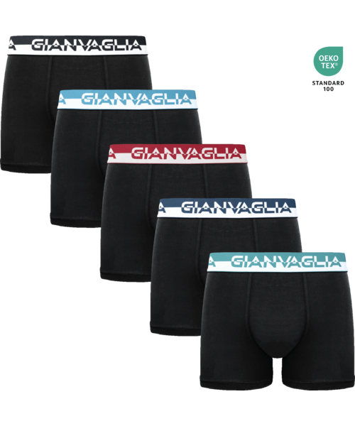 Gianvaglia Katoenen Heren Boxershort 5-pack GVG-5012