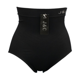 J&C Underwear Dames Corrigerende Slip W736 Zwart