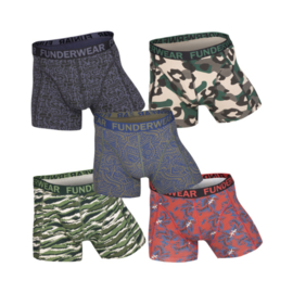 Funderwear Heren Boxershort PRINTS 5-pack