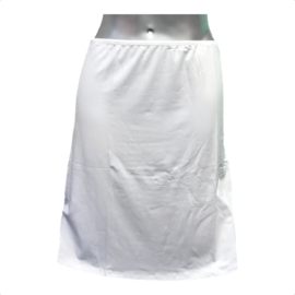 J&C Underwear Dames Jupon 5568 50cm Wit