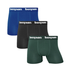 Benyson Heren Boxershort Bamboe 3-pack BENY-7016