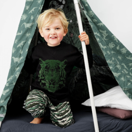 Frogs & Dogs Pyjama TIJGER Zwart