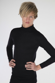 Beeren Thermo Unisex Colshirt Zwart