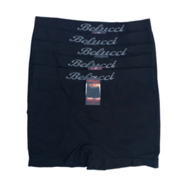 Belucci Heren Microfiber Boxershort 5-Pack Zwart