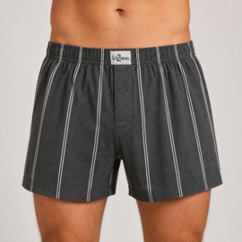 Fun2wear wijde heren boxershort krijtstreep