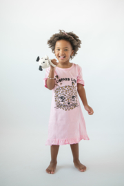 Fun2wear bigshirt LEOPARD Licht Roze