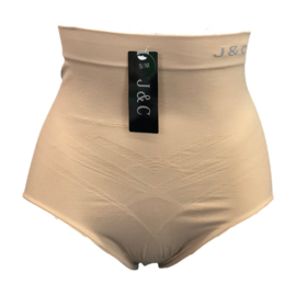 J&C Underwear Dames Corrigerende Slip W736 Beige
