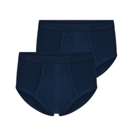 Beeren Heren Slip met gulp M3000 - 2-pack - Donkerblauw