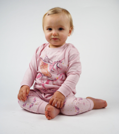 Frogs & Dogs Meisjes Pyjama Unicorn Roze