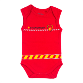 Fun2wear Romper Brandweer Rood