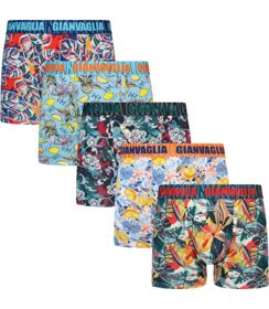 Gianvaglia Katoenen Heren Boxershort 5-pack GVG-5067