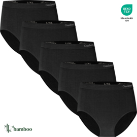 Gaubert naadloze dames bamboe hoge tailleslips 6-pack