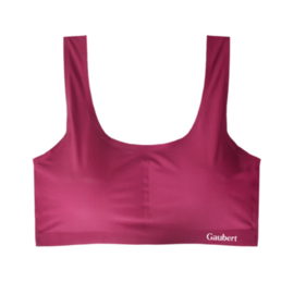 Gaubert Dames Invisible BH / Naadloze Abra Top Rood