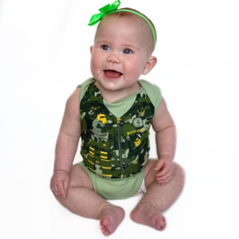 Fun2wear Romper Bootcamp Groen