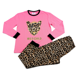 Fun2wear pyjama WILD CHILD Roze