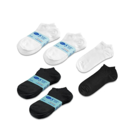 Naft Sneaker Sokken 5-pack Wit