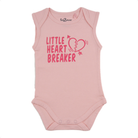 Fun2wear Romper Little Heartbreaker Roze