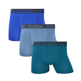 Benyson Heren Boxershort Bamboe 3-pack BENY-7014