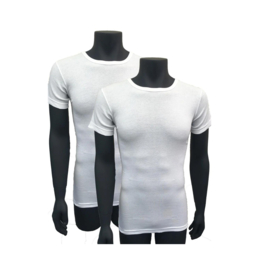 Naft Heren Extra Lang T-shirt Wit