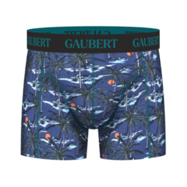 Gaubert Heren Boxershort Bamboe Premium BMB-018 Print Palm 