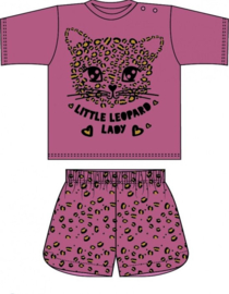 Fun2wear Shortama LEOPARD LADY Oud Roze