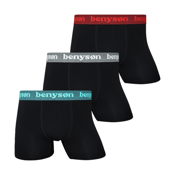 Benyson Heren Boxershort Bamboe 3-pack BENY-7018
