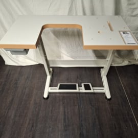 Hoefijzer tafelblad met Z onderstel
