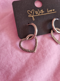 Oorbellen- Lovely Christmas 'zilver'