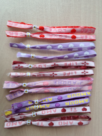 Lint armbandjes- 6 soorten