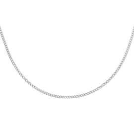 Ketting- Tiny Plain Chains 'zilver'
