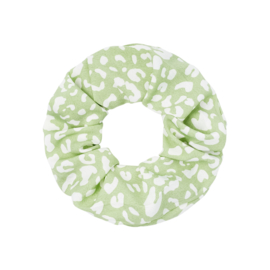 Scrunchie- Pastel Pattern 'groen'