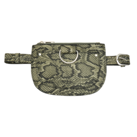 Belt bag- Like a Snake 'groen'