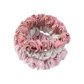 Scrunchie set klein- Lovely 'roze'