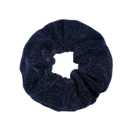 Scrunchie- Glitter 'blauw'